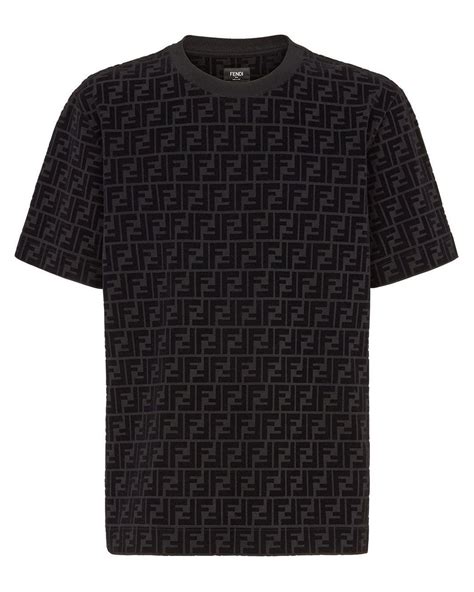 fendi tee all black|Fendi shirts price.